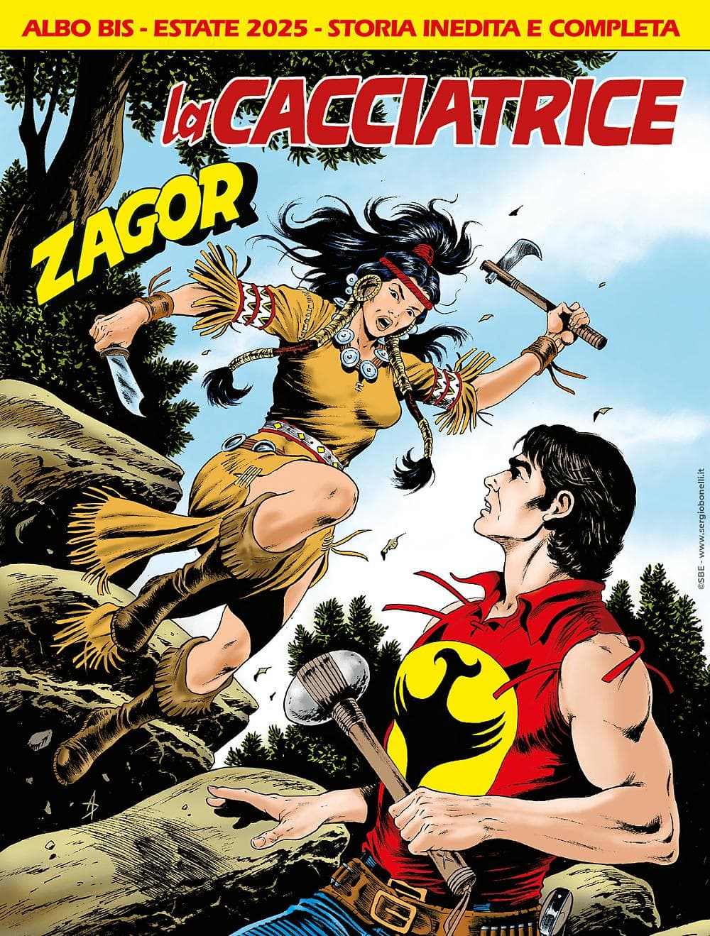 Zagor 720 Bis - La Cacciatrice - Zenith Gigante 771 Bis - Sergio Bonelli Editore - Italiano