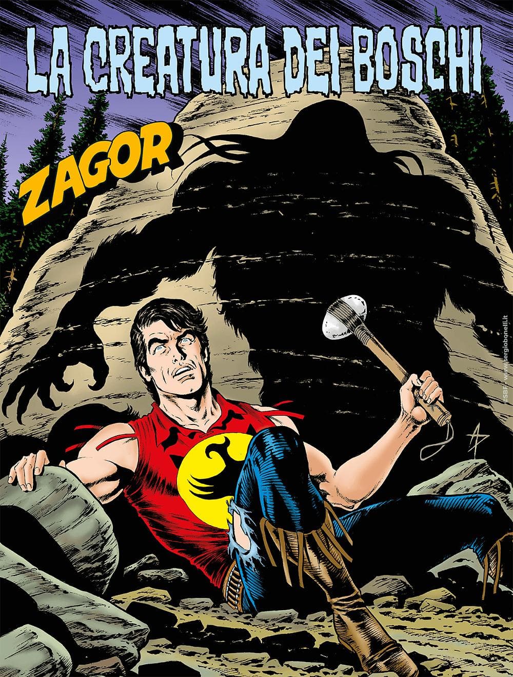 Zagor 720 - La Creatura dei Boschi - Zenith Gigante 771 - Sergio Bonelli Editore - Italiano