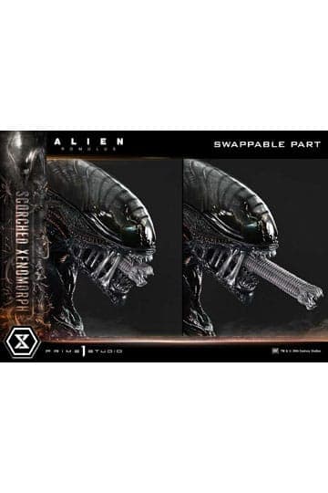 Alien: Romulus Museum Masterline XL Statue 1/3 Scorched Xenomorph 98 cm