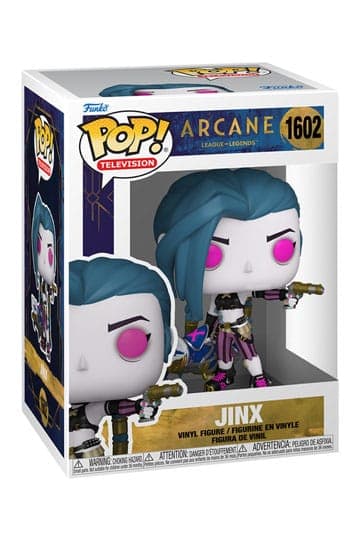 Arcane League of Legends Funko POP! Vinyl Figure Jinx 9 cm #1602 - Television