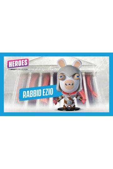 Assassin's Creed / Raving Rabbid Ubisoft Heroes Collection Chibi Figure Rabbid Ezio 10 cm
