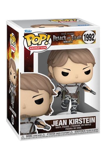 Attack on Titan POP! Animation Vinyl Figure Jean Kirstein 9 cm #1992 - Animation