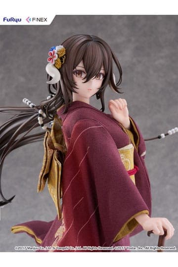 Azur Lane F:Nex PVC Statue 1/4 Mikasa blue flower komachi Ver. Japanese Doll 43 cm