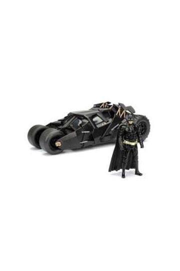 Batman The Dark Knight Diecast Model 1/24 2008 Batmobile with figure