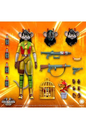 Biker Mice From Mars Action Figure Carbine 23 cm