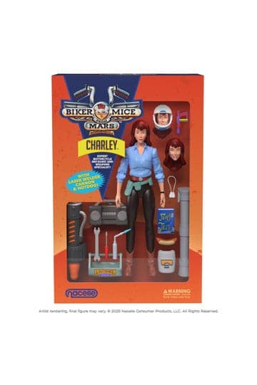 Biker Mice From Mars Action Figure Charley 23 cm