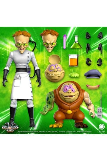 Biker Mice From Mars Action Figure Karbunkle & Fred The Mutant 23 cm