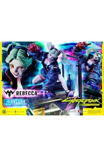 Cyberpunk: Edgerunners Real Elite Masterline Series Statue 1/4 Rebecca Deluxe Bonus Version 54 cm