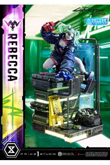 Cyberpunk: Edgerunners Real Elite Masterline Series Statue 1/4 Rebecca Deluxe Version 54 cm