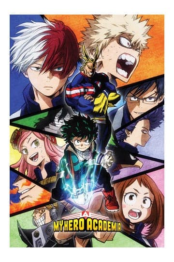 My Hero Academia 2 Poster Pack Characters Mosaic 61 x 91 cm (4)