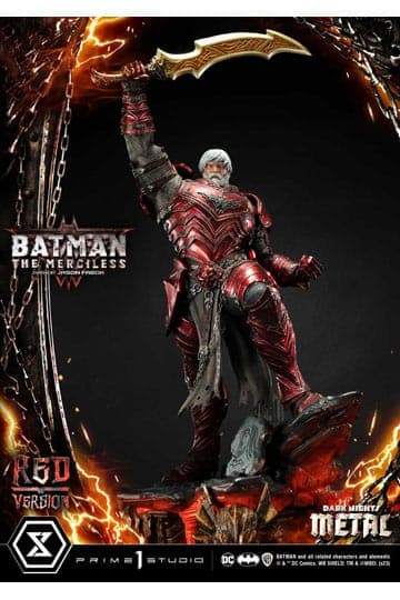 Dark Nights: Death Metal Statue 1/3 The Mericless Red Version 111 cm