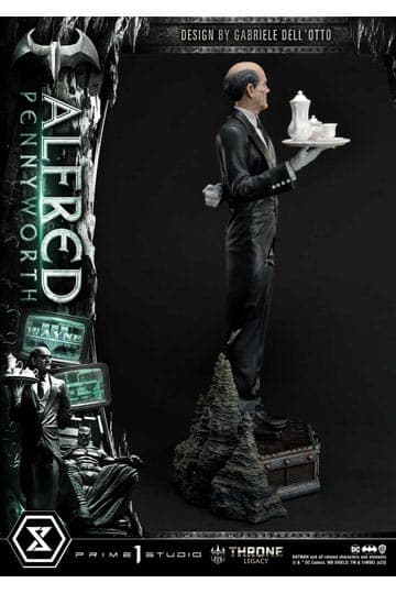 DC Comics Throne Legacy Series Statue Alfred Pennyworth (Batman Comics) Bonus Version 57 cm