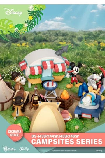 Disney D-Stage Campsite Series PVC Diorama Chip & Dale Special Edition 10 cm