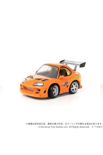 Fast & Furious Q-Village Vehicle with mini-figure Toyota Supra JZA80 9 cm