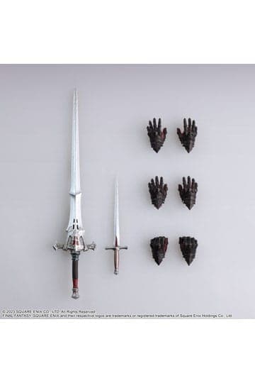 Final Fantasy XVI Bring Arts Action Figure Set Clive Rosfield & Torgal