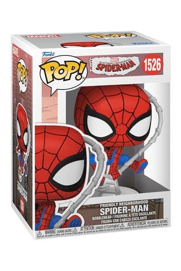 Friendly Neighborhood Spider-Man Funko POP! Vinyl Figure Spider-Man(Final Suit) 9 cm #1526 - Marvel