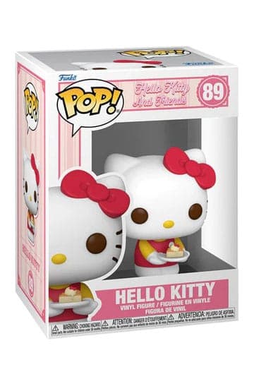 Hello Kitty Funko POP! Sanrio Vinyl Figure Hello Kitty with Dessert 9 cm #89