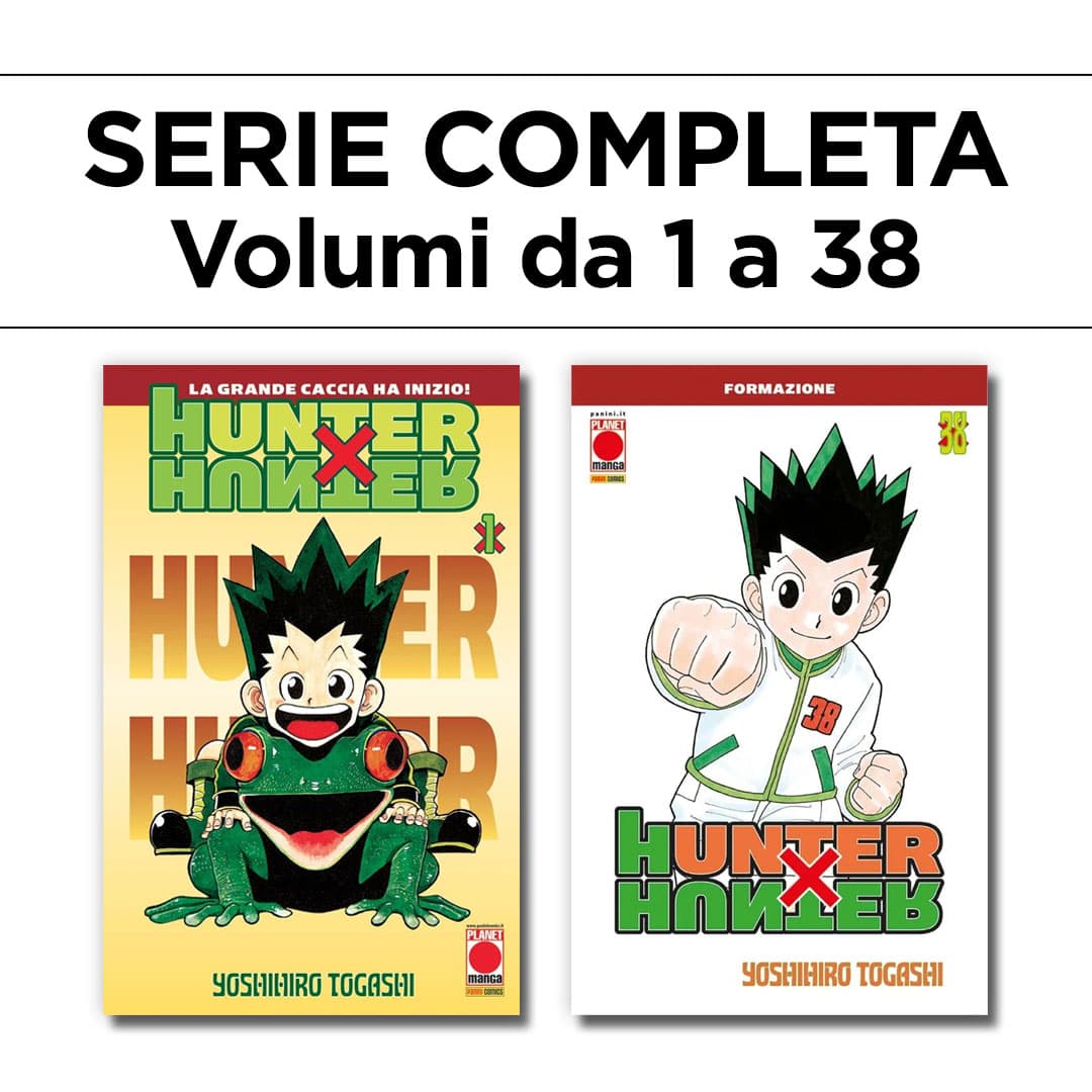 Hunter x Hunter 1/38 - Ristampa - Serie Completa - Panini Comics - Italiano