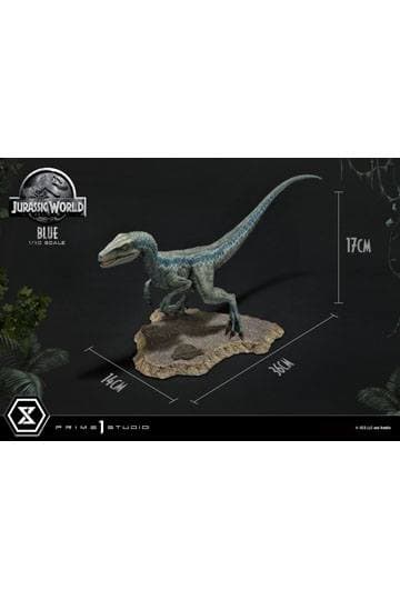 Jurassic World: Fallen Kingdom Prime Collectibles Statue 1/10 Blue (Open Mouth Version) 17 cm