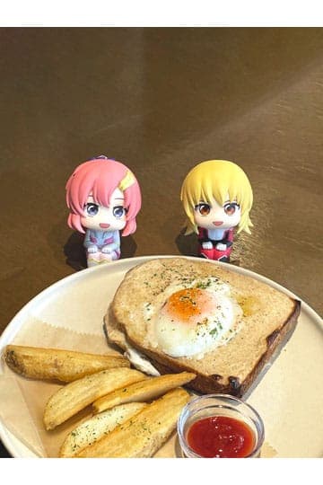 Mobile Suit Gundam Seed Freedom Look Up PVC Statue Lacus Clyne & Cagalli Yula Athha (with gift) 11 cm