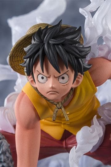 One Piece FiguartsZERO PVC Statue Monkey D. Luffy Summit Battle Reissue 12 cm