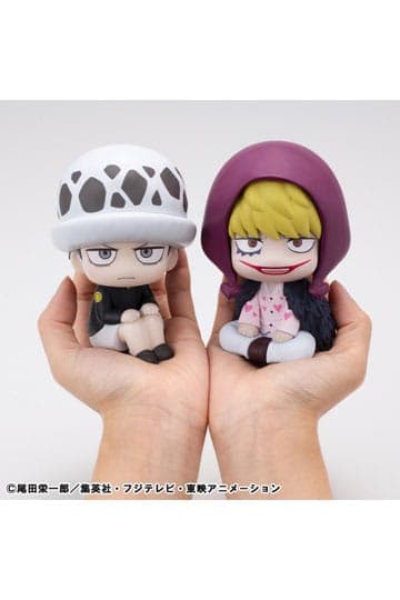 One Piece Look Up PVC Statues Trafalgar Law Childhood Ver. & Corazon 11 cm (with gift)
