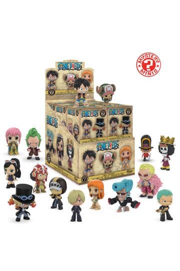 One Piece Mystery Mini Figures 5 cm Display 12 Pz