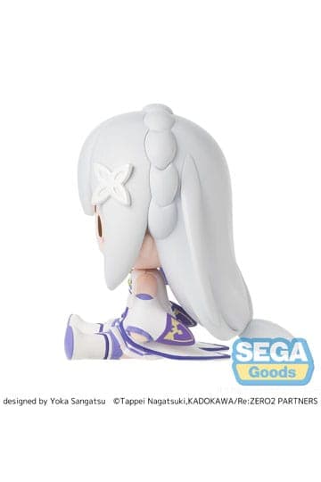 Re:Zero Starting Life in Another World Fuwa Petit Chibi Figure Emilia 8 cm