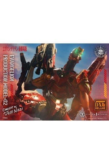Rebuild of Evangelion Ultimate Diorama Masterline Series Statue Evangelion Production Model-02 (Concept By Josh Nizzi) Deluxe Version 73 cm