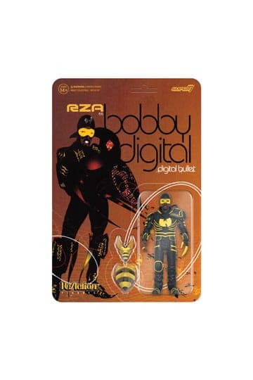 Slick Rick ReAction Action Figure RZA Digital Bullet 10 cm