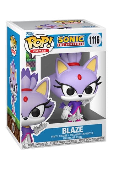 Sonic the Hedgehog POP! Games Vinyl Figure Blaze the Cat 9 cm #1116 - Games