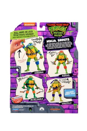 Teenage Mutant Ninja Turtles: Mutant Mayhem Ninja Shouts Action Figure Leonardo 14 cm