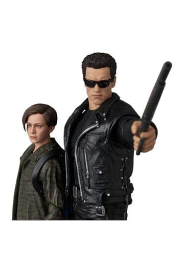 Terminator 2 MAFEX Action Figure T-800 (T2 Ver.) & John Connor 16 cm