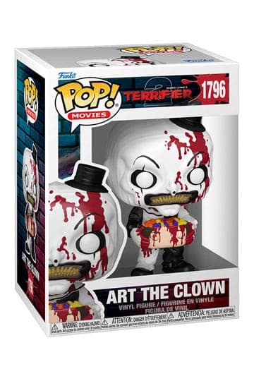 Terrifier 2 POP! Movies Vinyl Figure Art the Clown with Candy Filled Head 9 cm #1796 - Movies