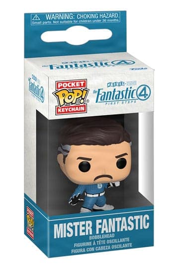The Fantastic Four: First Steps Funko POP! Vinyl Keychains 4 cm Mister Fantastic - Keychain