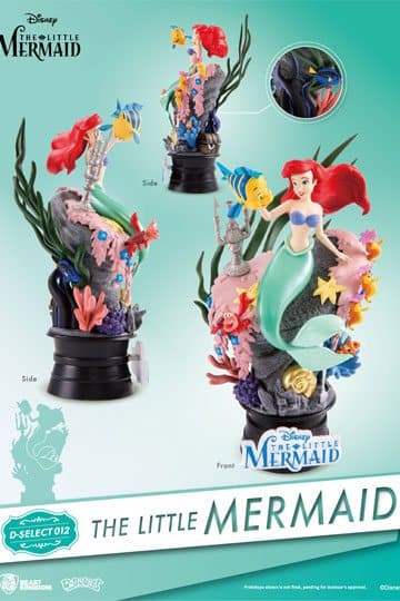 The Little Mermaid D-Select PVC Diorama 15 cm