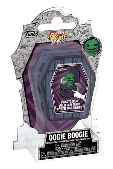 The Nightmare Before Christmas Coffin Pocket Funko POP! Vinyl Figure Oogie Boogie 6 cm - Disney
