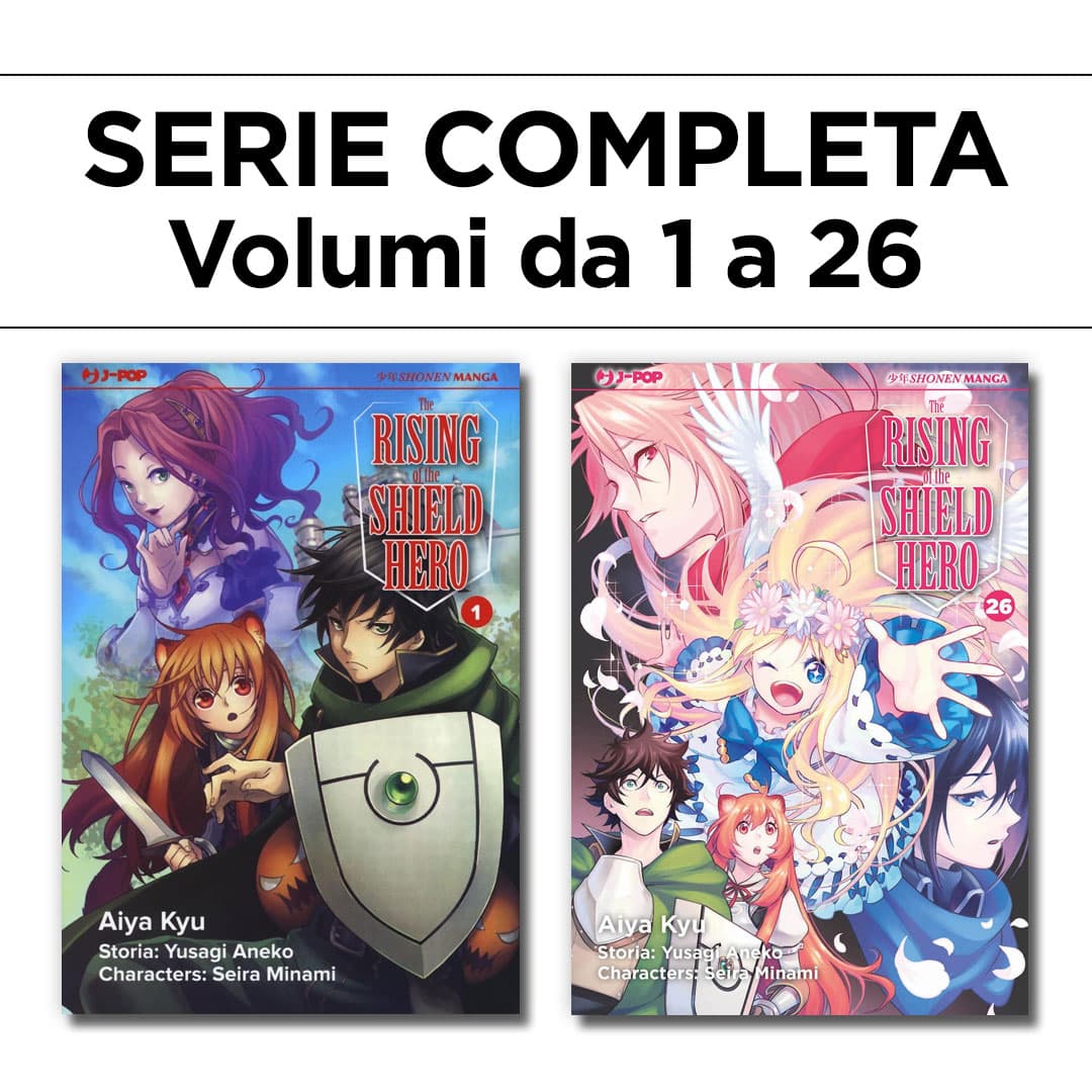 The Rising of the Shield Hero 1/26 - Serie Completa - Jpop - Italiano