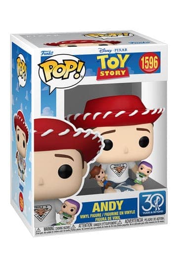 Toy Story POP! Disney Vinyl Figures Andy (30th Anniversary) 9 cm #1596 - Disney
