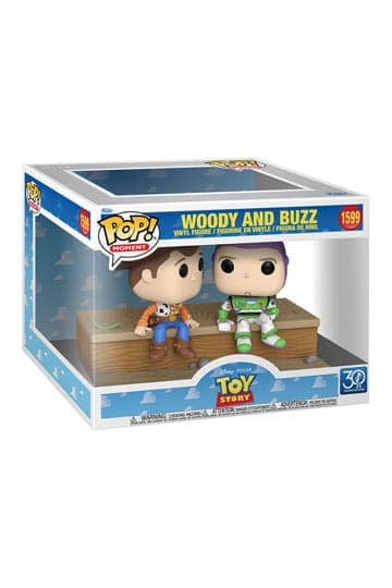 Toy Story POP Moment Vinyl Figures Woody and Buzz (30th Anniversary) 9 cm #1599 - Moment