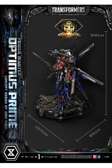 Transformers Museum Masterline Statue Powermaster Optimus Prime Concept by Josh Nizzi Ultimate Version 99 cm