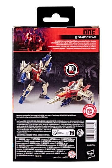 Transformers One Studio Series Deluxe Class Action Figure Starscream 11 cm
