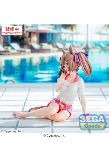 Uma Musume Pretty Derby Yumemirize PVC Statue Smart Falcon Gaze on Me! 14 cm