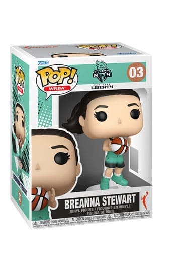 WNBA Funko POP! Vinyl Figure New York Liberty: Breanna Stewart 9 cm #03 - WNBA