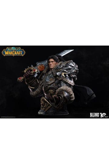 World of Warcraft Bust 1/3 Varian Wrynn 46 cm