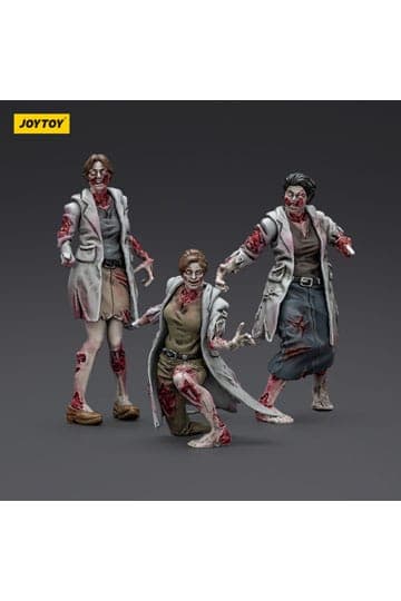 Zombie Dark Source Action Figures 3-Pack Medics 8 cm