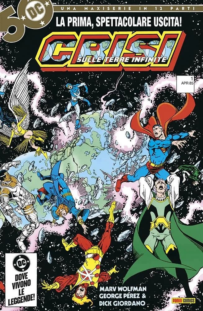 Crisi sulle Terre Infinite 1 - DC Facsimile Edition - Panini Comics - Italiano