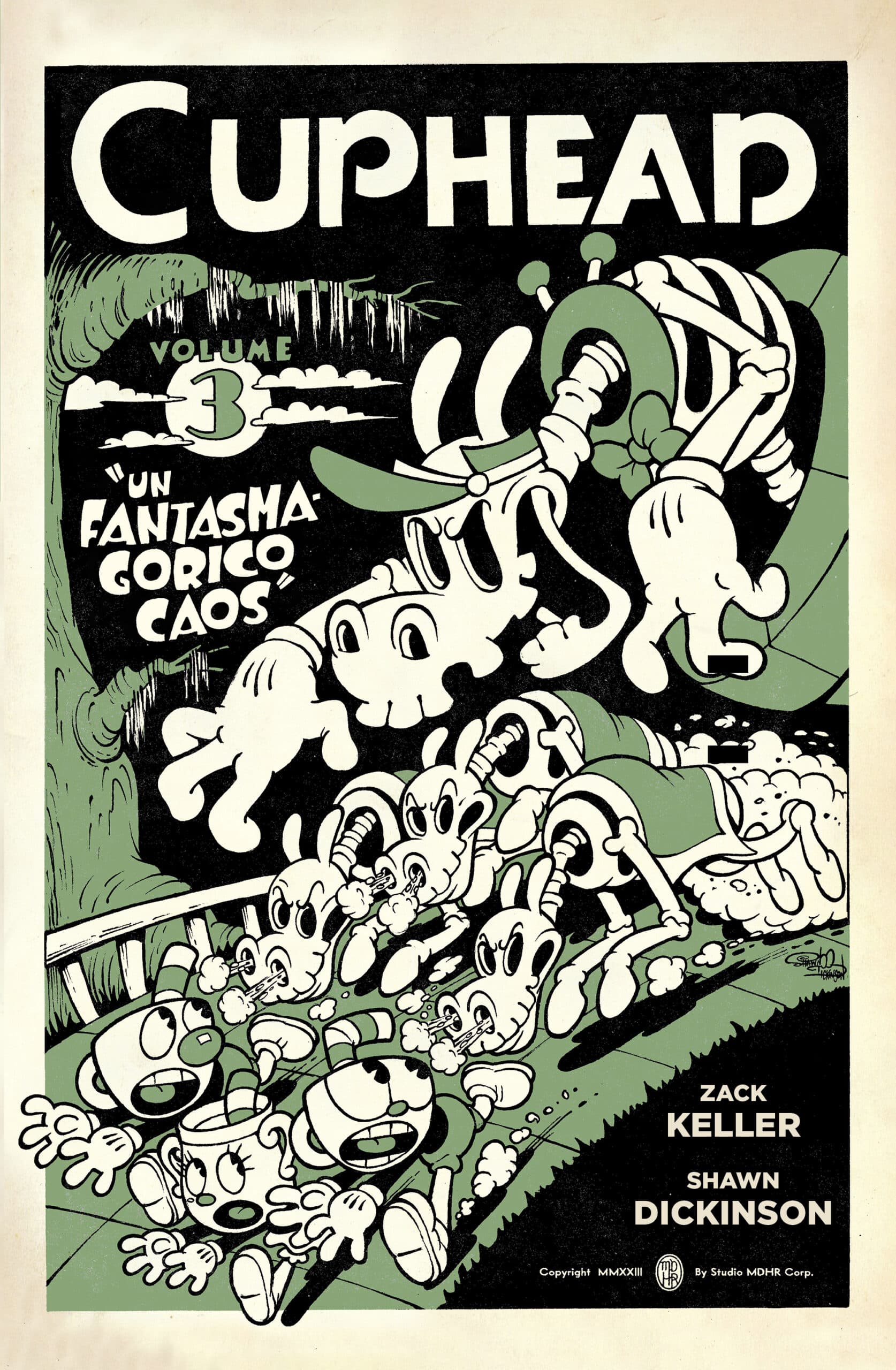 Cuphead Vol. 3 - Un Fantasmagorico Caos - Cosmo Fantasy 73 - Editoriale Cosmo - Italiano