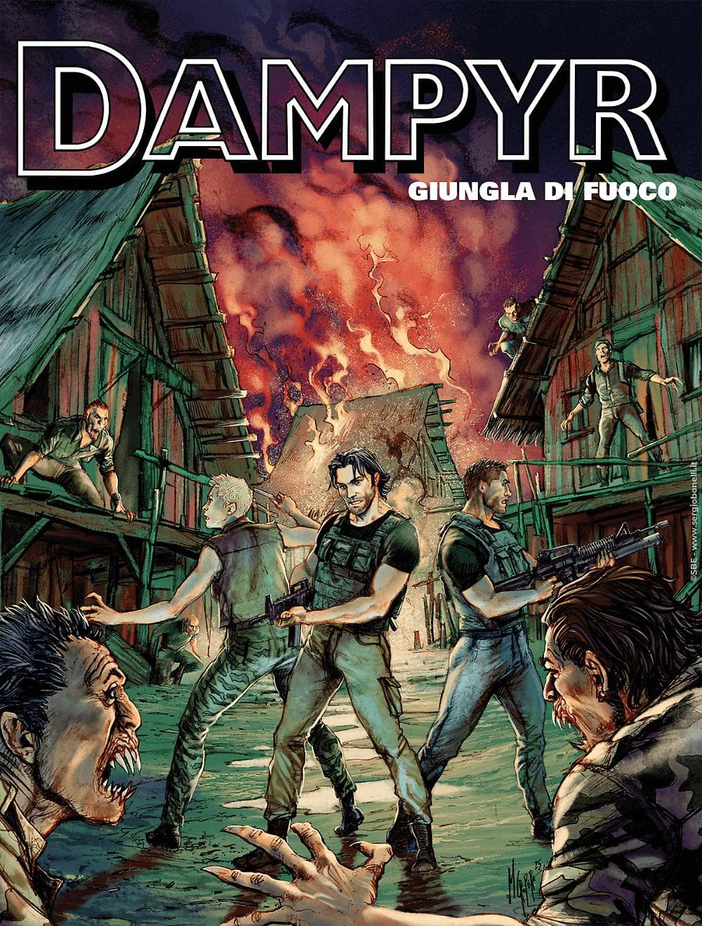 Dampyr 305 - Giungla di Fuoco - Sergio Bonelli Editore - Italiano