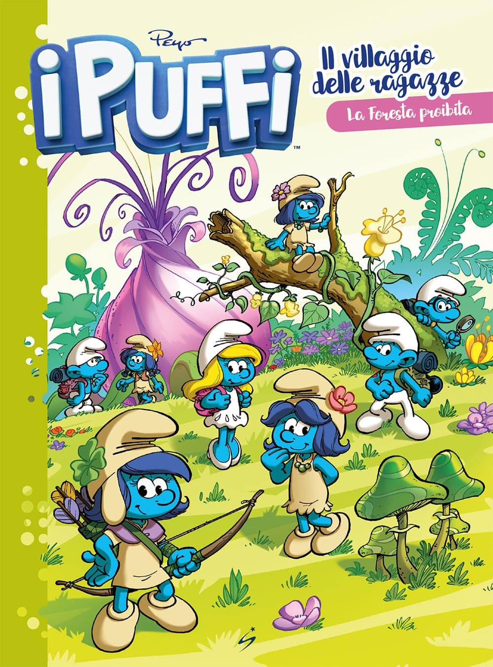 I Puffi - Il Villaggio delle Ragazze Vol. 1 - La Foresta Proibita - Astra BD 7 - Edizioni Star Comics - Italiano